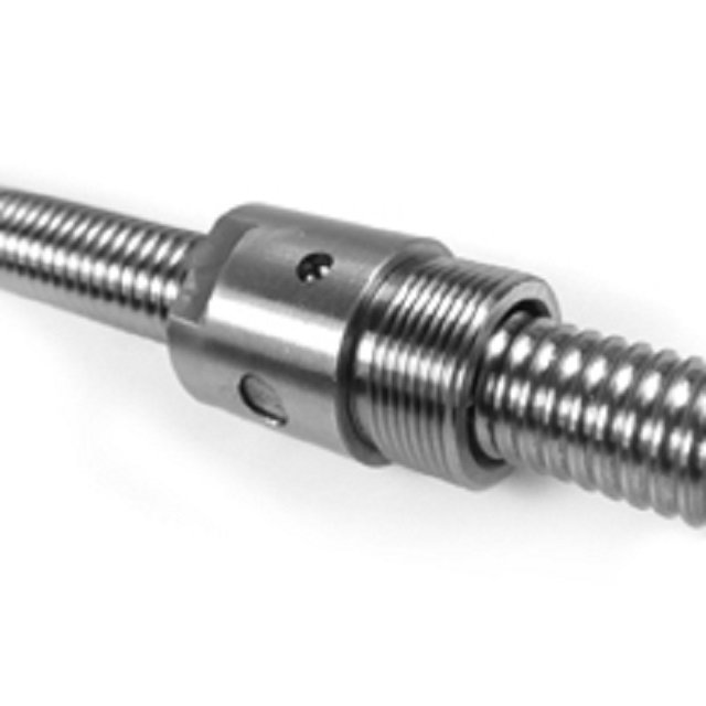 Screw diameter 12mm Cylindrical round ballnut with thread ball screw